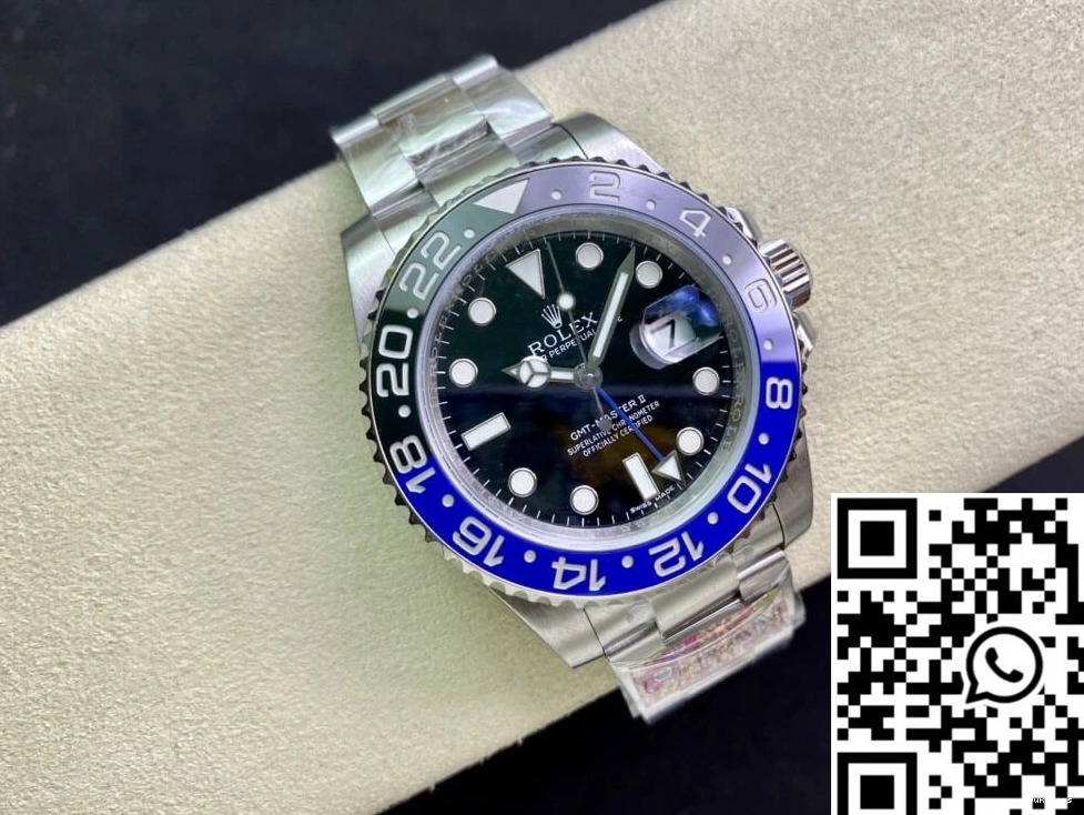 Factory GMT Clean Master II Black Rolex Dial 116710BLNR-78200 0311